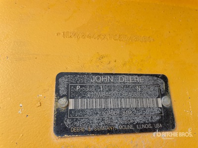 2012 John Deere 844K Chargeuse sur roues
