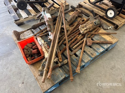 Quantity of Rock Drills & Bits أدوات يدوية متنوعة