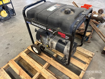 Power Boss 5.5 kW Portable Generator Set