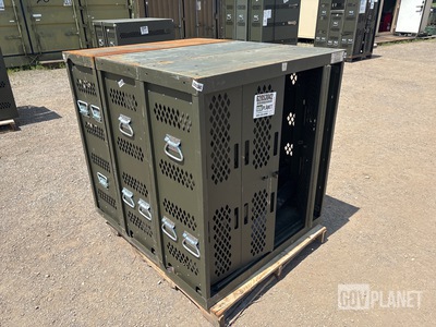 (3) Small Arms Storage Racks