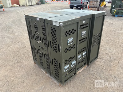 (3) Small Arms Storage Racks