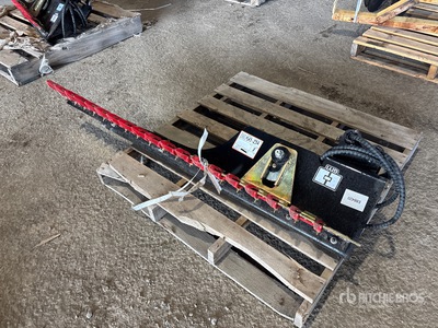 2026 VICSEC VCHTM 60 in Mini Excavator Hedge Trimmer Attacco per escavatore - Fits 1 - 2 ton (Unused)