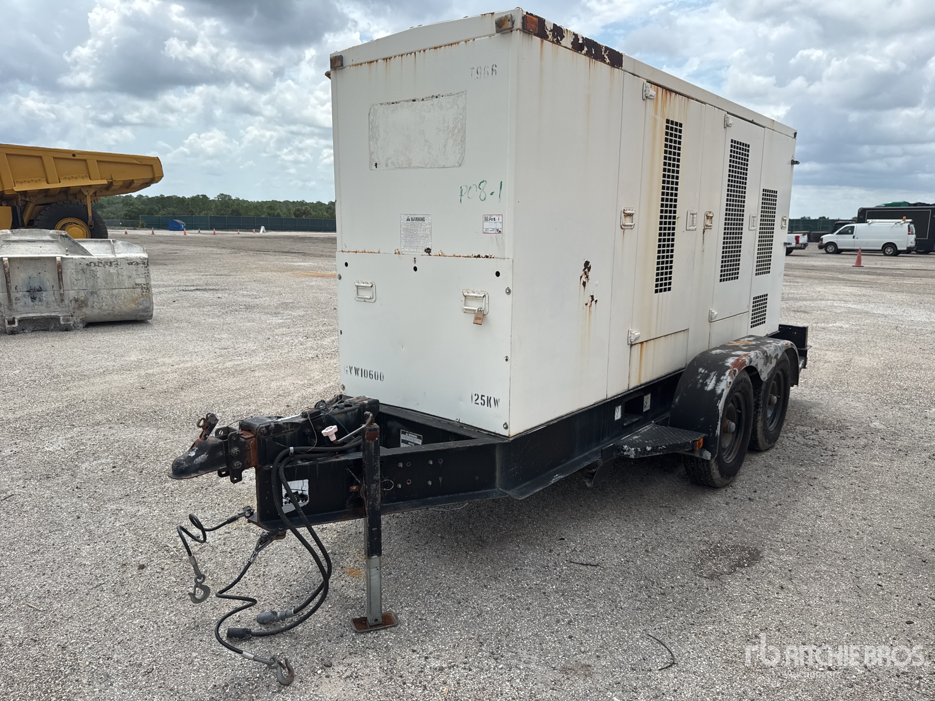 Cat 141 kVA Skid-Mounted Model XQ125-3304 Generator Set