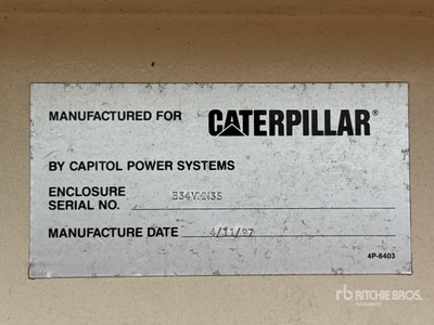 1997 Cat XQ125-3304 141 kVA Mobile Zestaw prądotwórczy