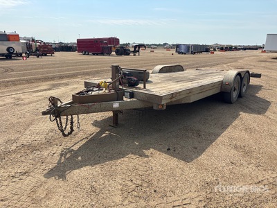 2014 Ubilt 22 ft T/A Tilt Deck Trailer