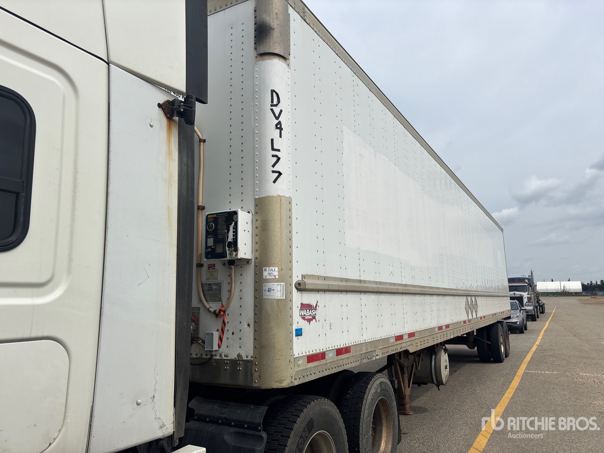 2011 Wabash 48 ft x 102 in T/A Heated Van Trailer