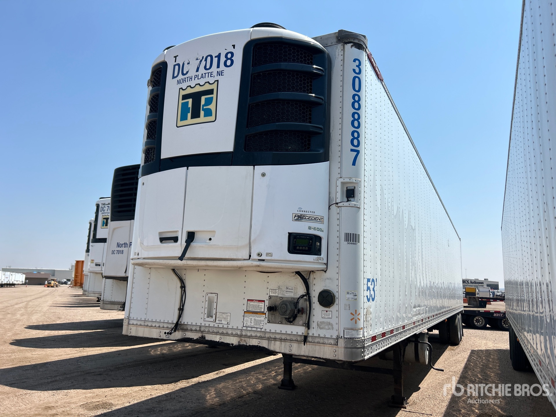 2017 Great Dane ESS-1119-12053 53 ft x 102 in T/A Multi -Temp Refrigerated Trailer