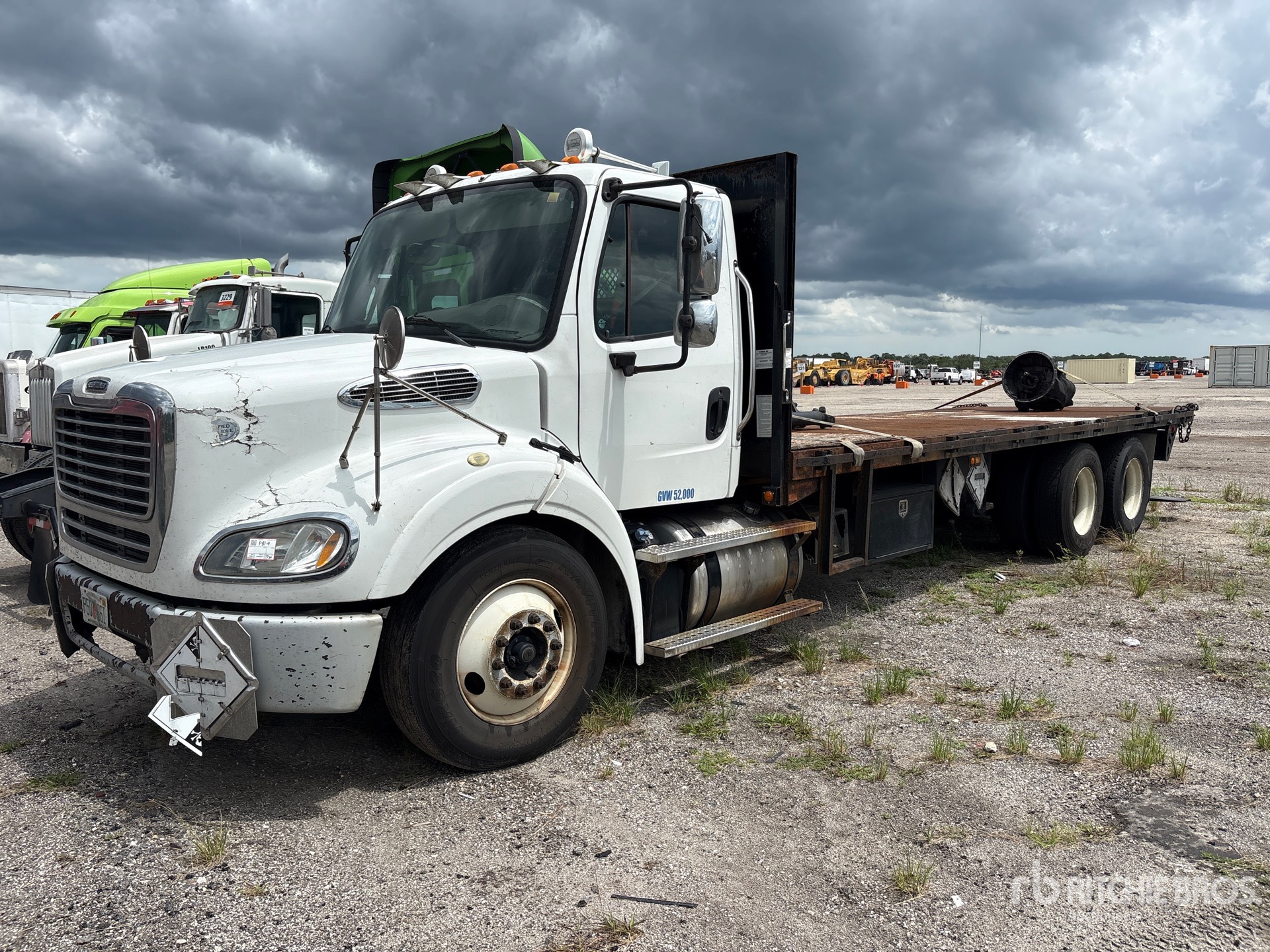 2015 Freightliner M2 112 6x4 Flatbed Truck (Inoperable)
