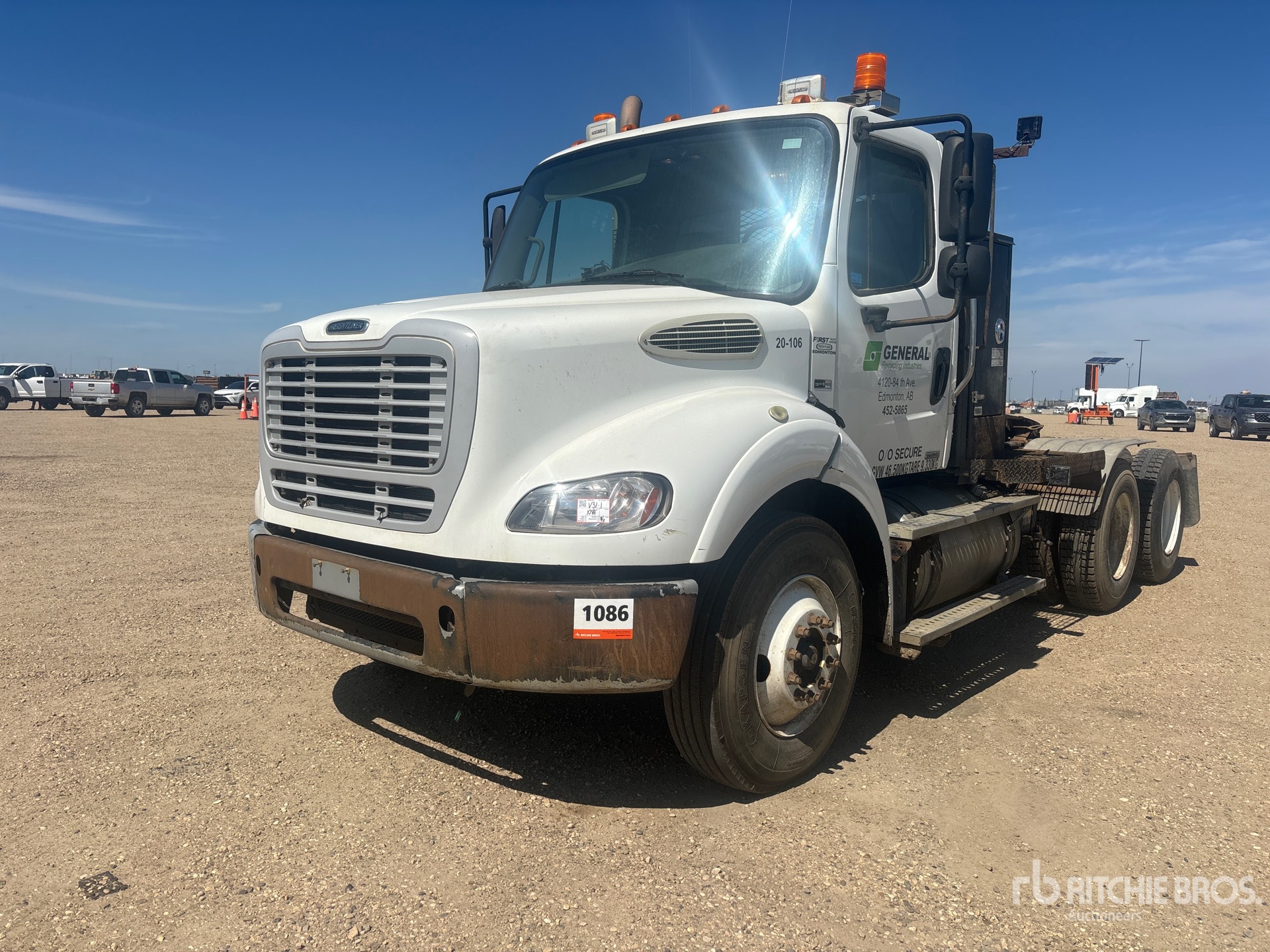 2012 Freightliner M2 112 6x4 T/A Day Cab Truck Tractor