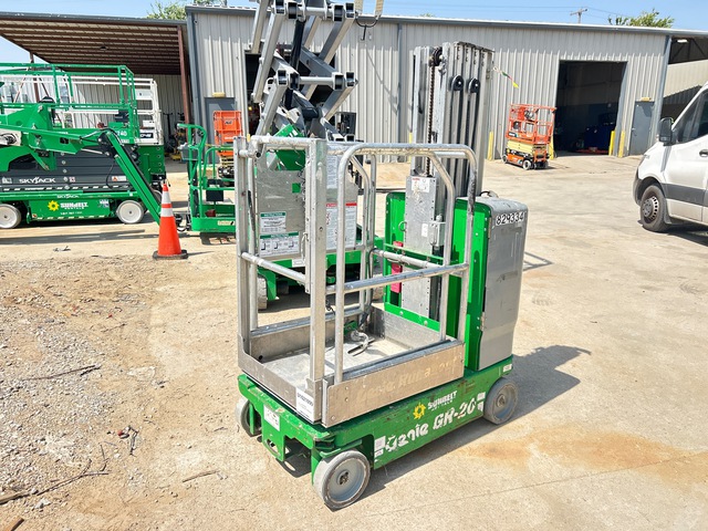 2016 Genie GR-20 Vertical Mast Lift