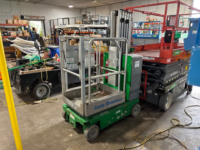 2016 Genie GR-20 Vertical Mast Lift 2016 Genie GR-20 Vertical Mast Lift