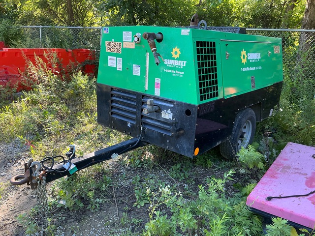2016 Sullivan D375PDCU1SB 375 cfm Mobile Air Compressor
