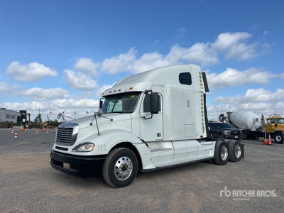 2018 Freightliner Columbia 120 6x4 T/A Sleeper Truck Tractor (Glider Kit)