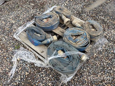 Quantity of 3 in Layflat Water Hose