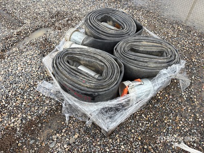 Quantity of 6 in Layflat Water Hose