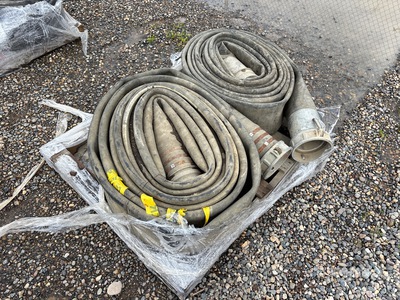 Quantity of 6 in Layflat Water Hose