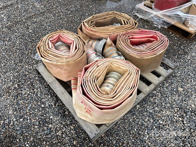 Quantity of 6 in Layflat Water Hose