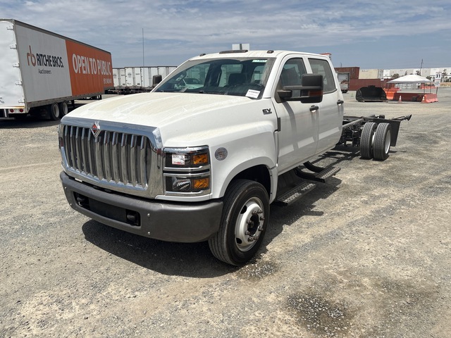 2023 International CV515 4x2 Crew Cab Cab and Chassis