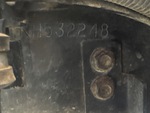 General Appearance with Frame Stamp Serial Number/VIN Photo