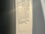 General Appearance with Motor Vehicle Safety Standards Label