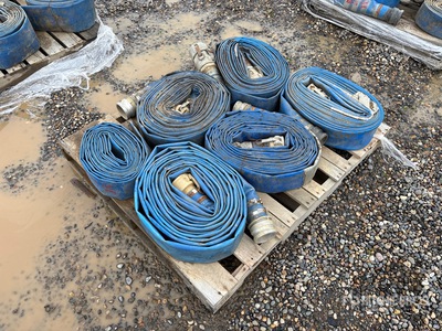 Quantity of 3 in Layflat Water Hose