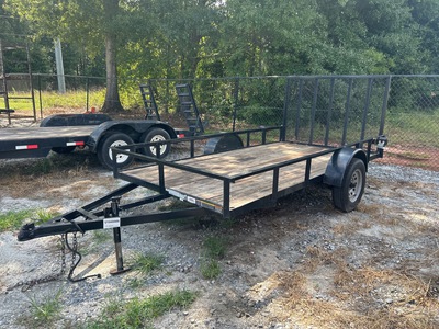 2023 (unverified) Hooper 6x12 HD M/15 12 ft S/A Utility Trailer