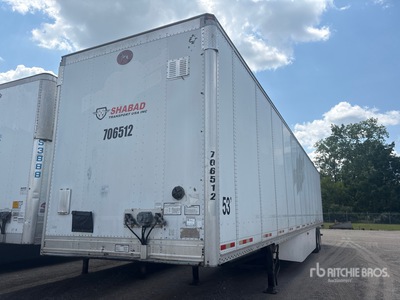 2012 Great Dane 53 ft x 102 in T/A Remorque fourgon