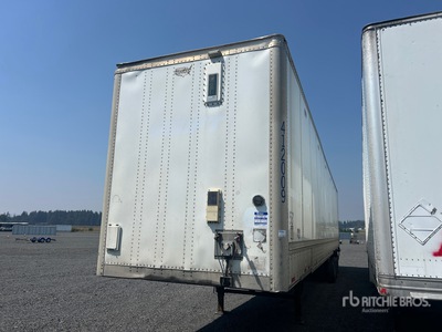 2012 Wabash 53 ft x 102 in Quad/A Remorque fourgon