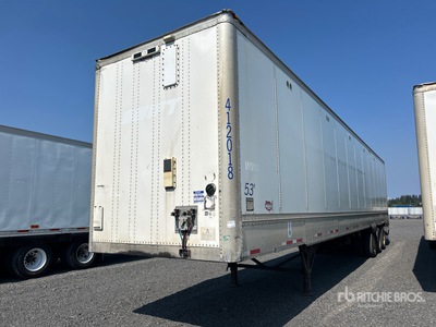 2012 Wabash 53 ft x 102 in Quad/A Semi-remorque fourgon