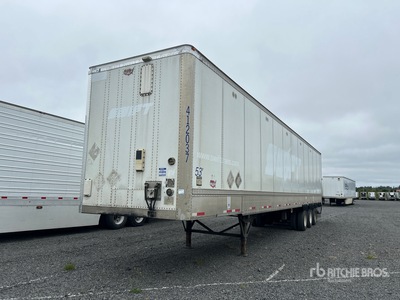 2012 Wabash 53 ft x 102 in Quad/A Remorque fourgon