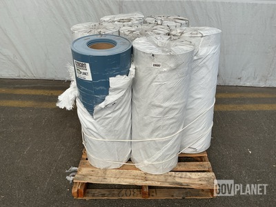 (7) Rolls of 67459040 Blue Marbleized Floor Matting