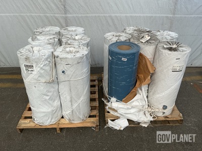 (12) Rolls of 67459040 Blue Marbleized Floor Matting