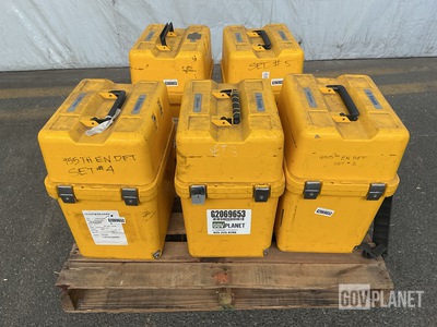 (5) Trimble 5000-Series Transport Cases