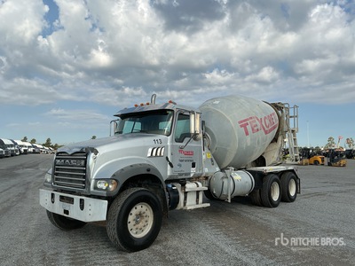 2017 Mack GU713 6x4 Mixer Truck