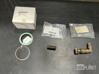 (4) Headless Straight Pins, (2) Backshells, (1) Bushing & Assorted Items