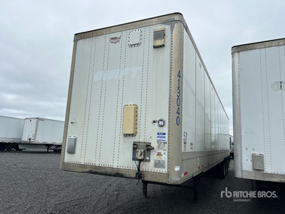 2013 Wabash 53 ft x 102 in Quad/A Van Trailer