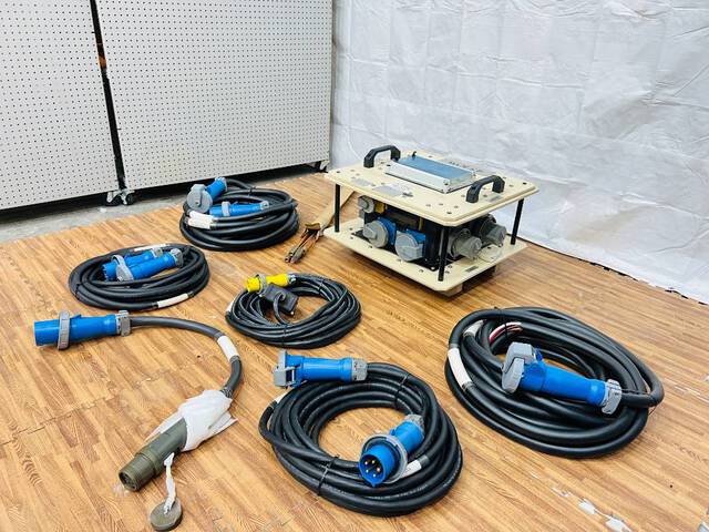 LEX DB-60 15kW Power Distribution Box w/ Power Cables