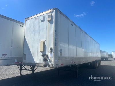 2013 Wabash 53 ft x 102 in Quad/A Semi-remorque fourgon