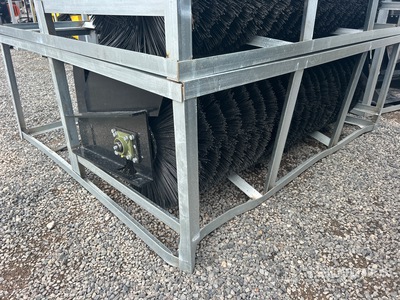 2026 Wolverine PAB-11-72W 72 in Skid Steer Broom (Unused)
