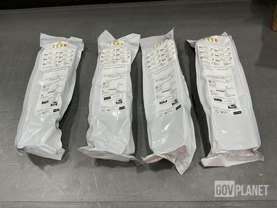 (4) Arthrex AR-8825BC BioComposite PushLock Mini Suture Anchors