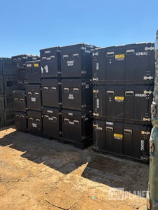 Lot of 29 ECS Military Transit Cases This is a rugged military-grade transport case, specifically an ECS brand rackmount storage case. Divers - Magasin, entrepôt, consommateur