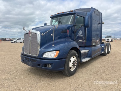 2008 Kenworth T660 6x4 Sleeper Truck Tractor