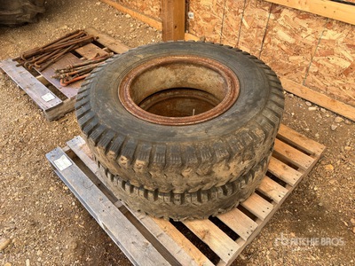 Quantity of (2) 9.00-20 Tires