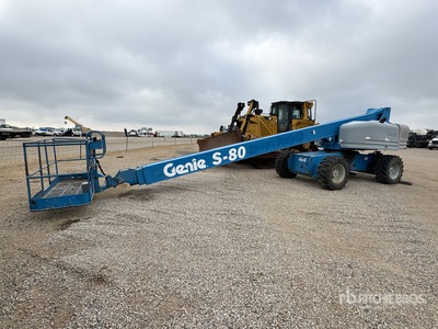 2006 Genie S-80 4WD Diesel Telescopic Boom Lift