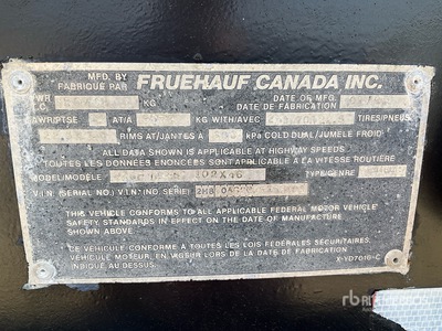 Fruehauf 32 ton T/A dieplader