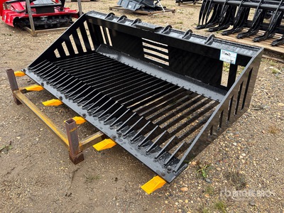 2026 GIYI GY-RB66 66 in Rock Skid Steer Bucket (Unused)