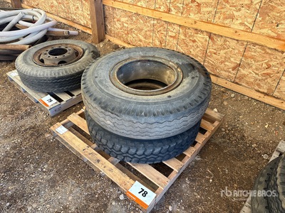 Quantity of (2) 10.00-20 Tires