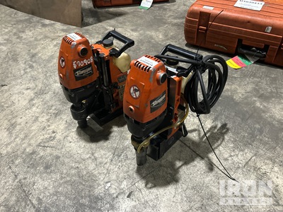 Quantity of (2) Jancy USA101 Magnetic Drills