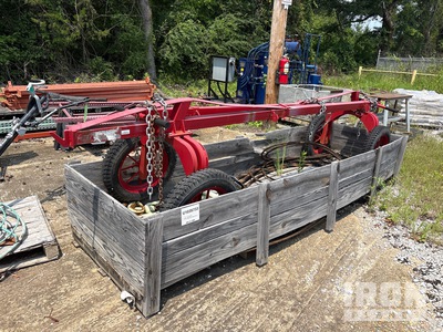 Quantity of (3) Pipe Dolly and 2 cable lifting slings 1 1/4"and 3/4"