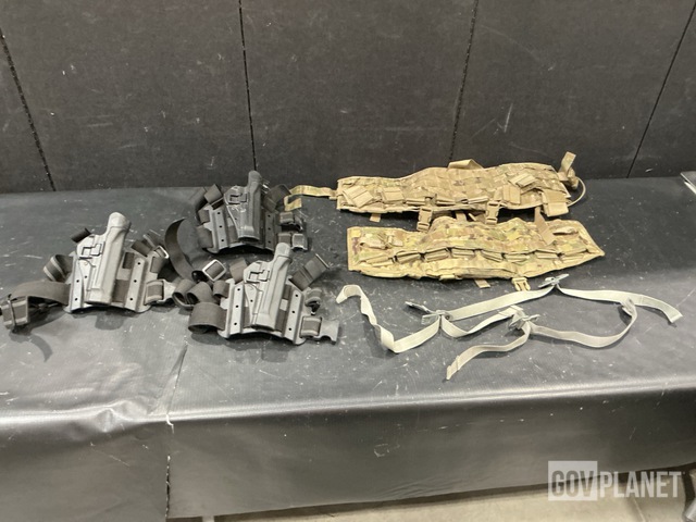 (45) Holsters, (6) Assault Panels, (34) Buckles & (1) Shoulder Strap